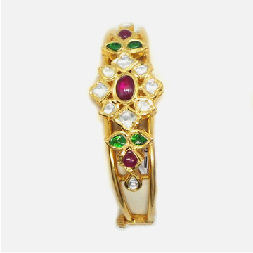 22KT Gold Antique Bridal Kada Bangle RHJ-4929