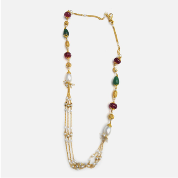 916 Gold Antique Colorful Mala RHJ-4803