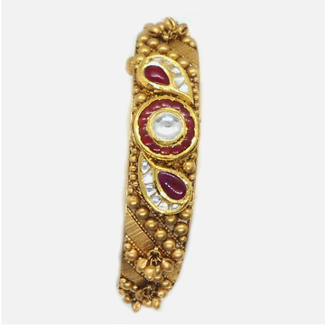 916 Gold Antique Bridal Kada Bangle RHJ-4984