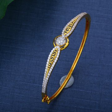 916 Hallmark Gold Daily Wear Simple Design Bracele...