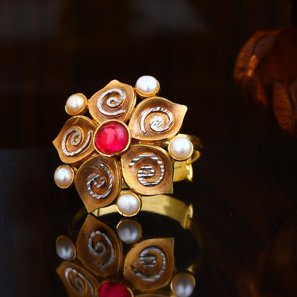 fcity.in - Traditional Collection Of Rajputi Aanguthi Ring / Sizzling Fancy