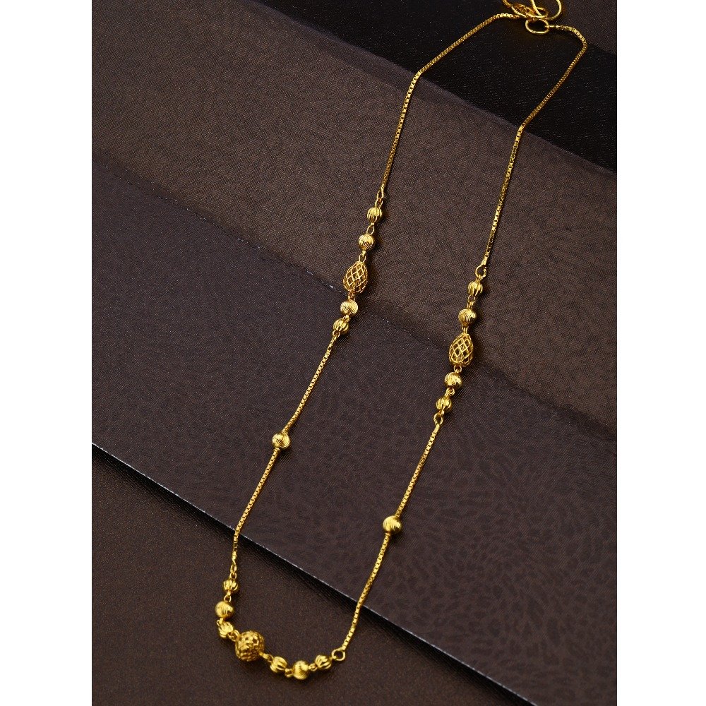 22KT Gold Antique Mala