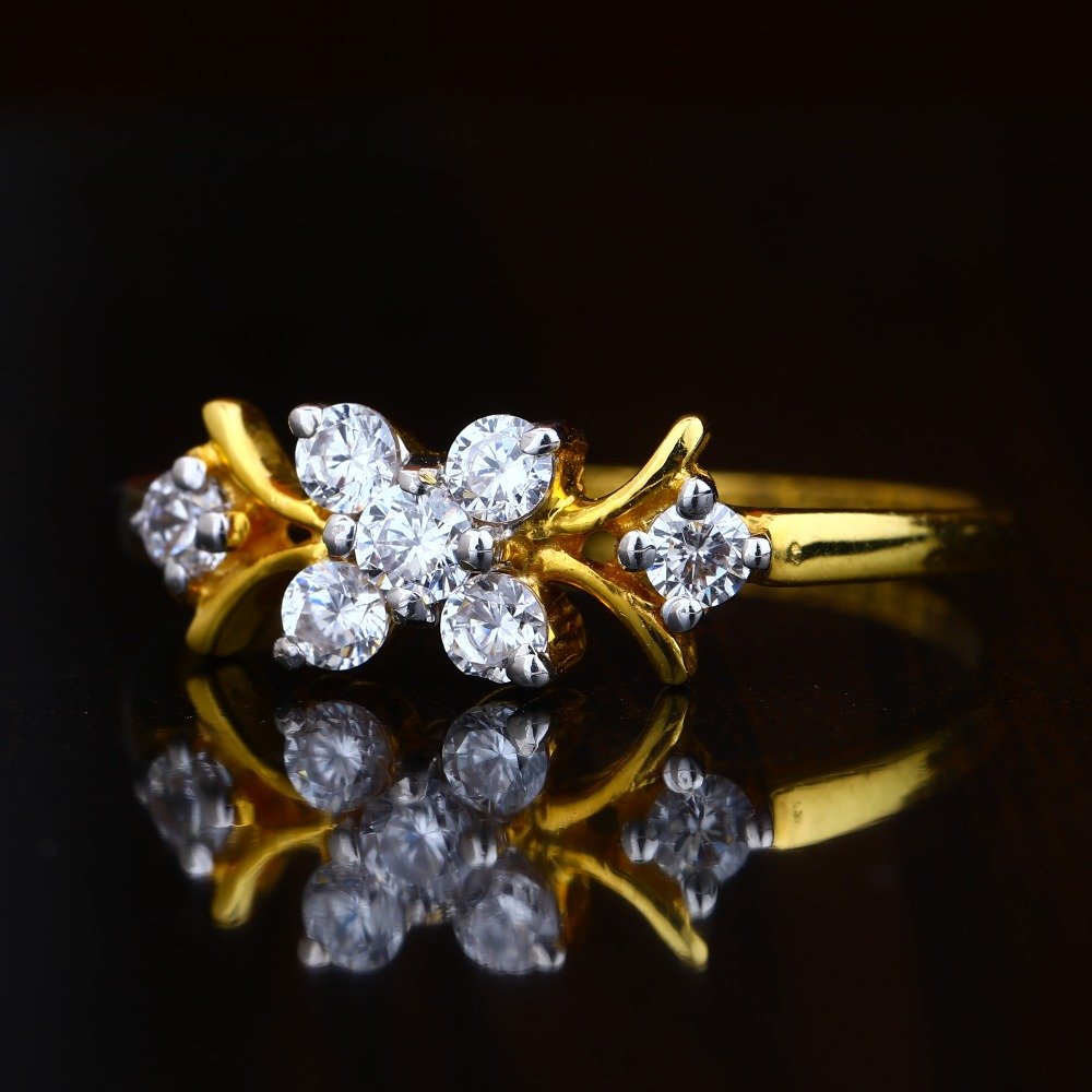 2024 Top Fashion Simple Design Delicate Gold Color Zirconia Star Rings For  Women Fashion Engagement Wedding Finger Rings Jewelry