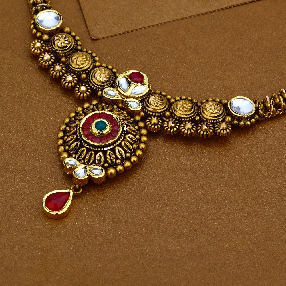22ct Gold Necklace Set at Best Price in Delhi NCR - Manufacturer and  Supplier