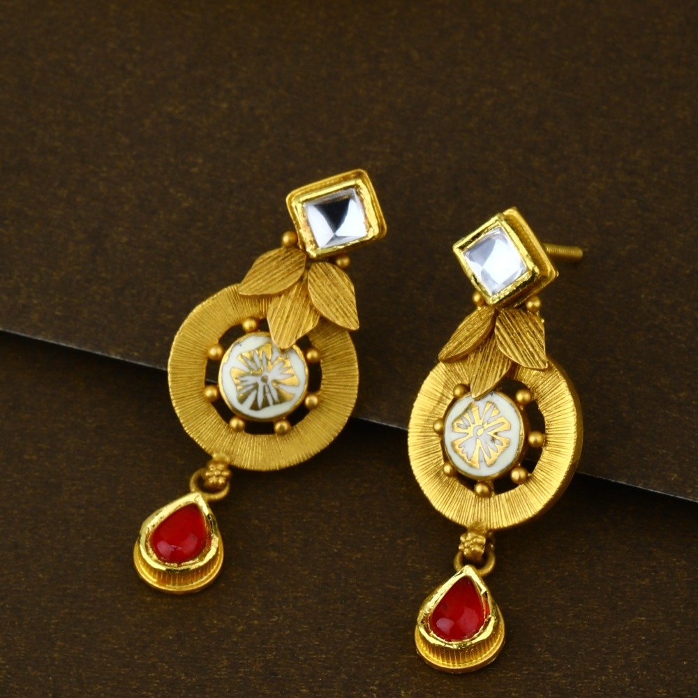 916 gold Hallmark Traditional Weeding Necklace Set 